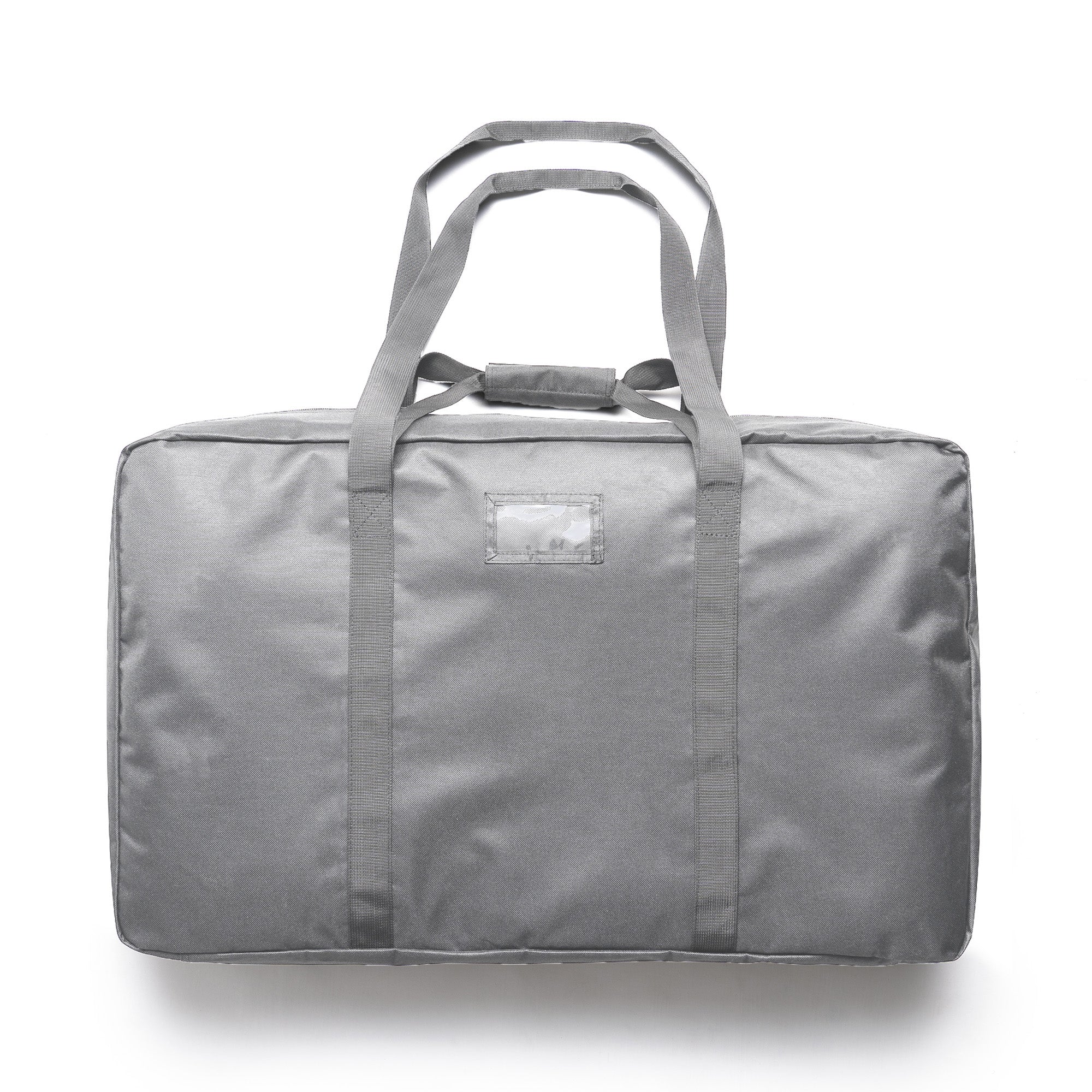 Grey Travel Bag and Transport Tote for Baby Lounger