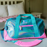 Mermaid Scales Overnighter Duffel Bag