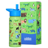 Wild Animals 18 oz Steel Water Bottle