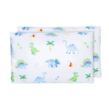 Dinosaur Land Microfiber Pillowcases - Toddler (2 pk)