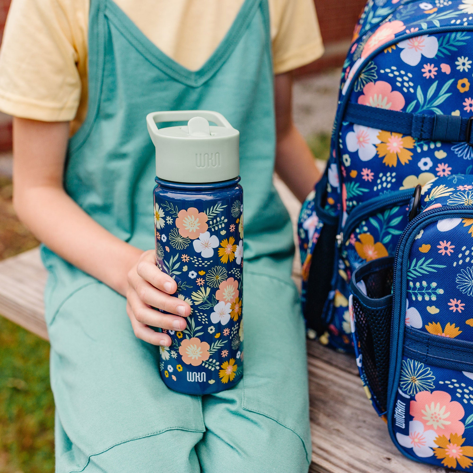 Wildflower Bloom Steel Water Bottle