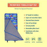 Heroes Microfiber Toddler Nap Mat