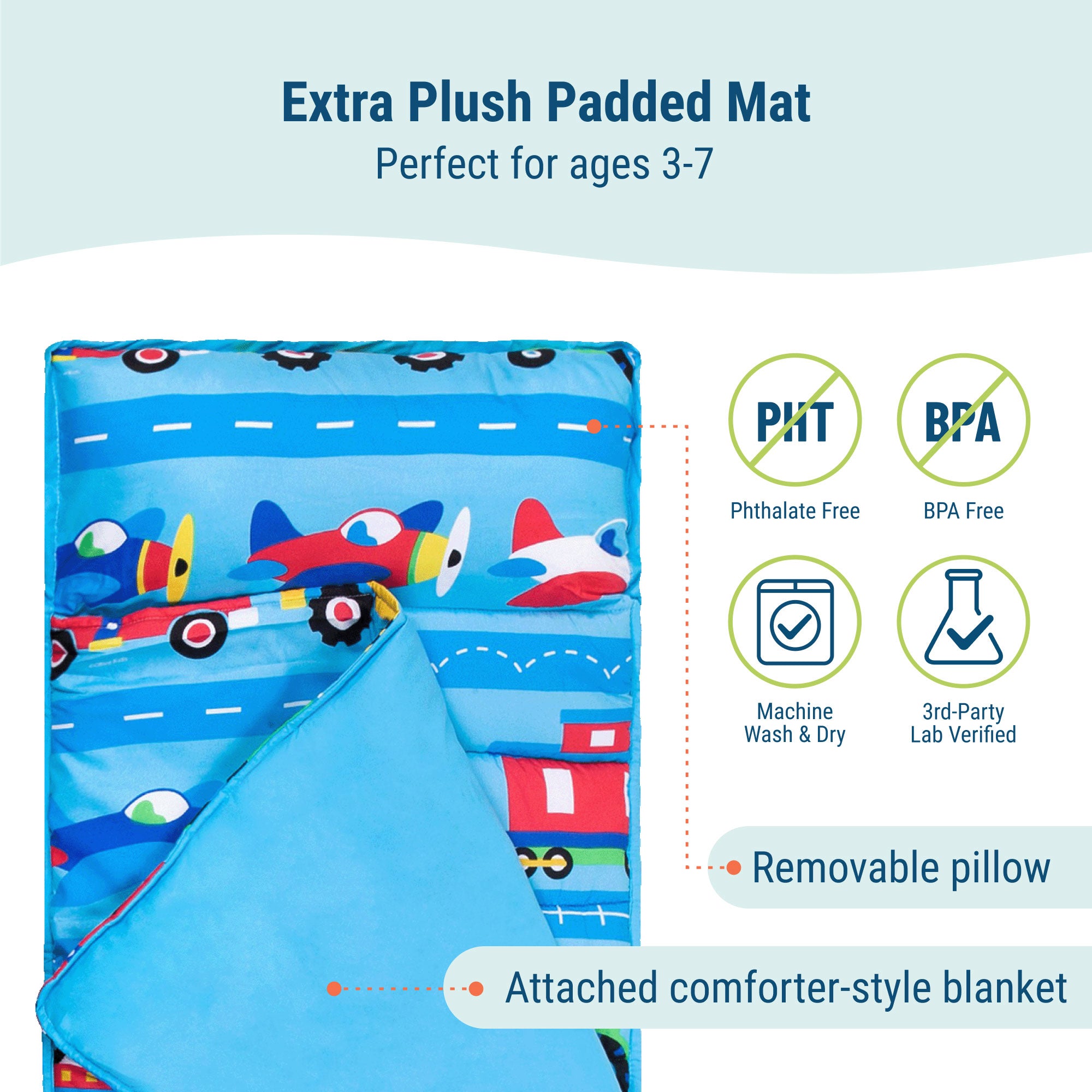 Microfiber Kids Nap Mat