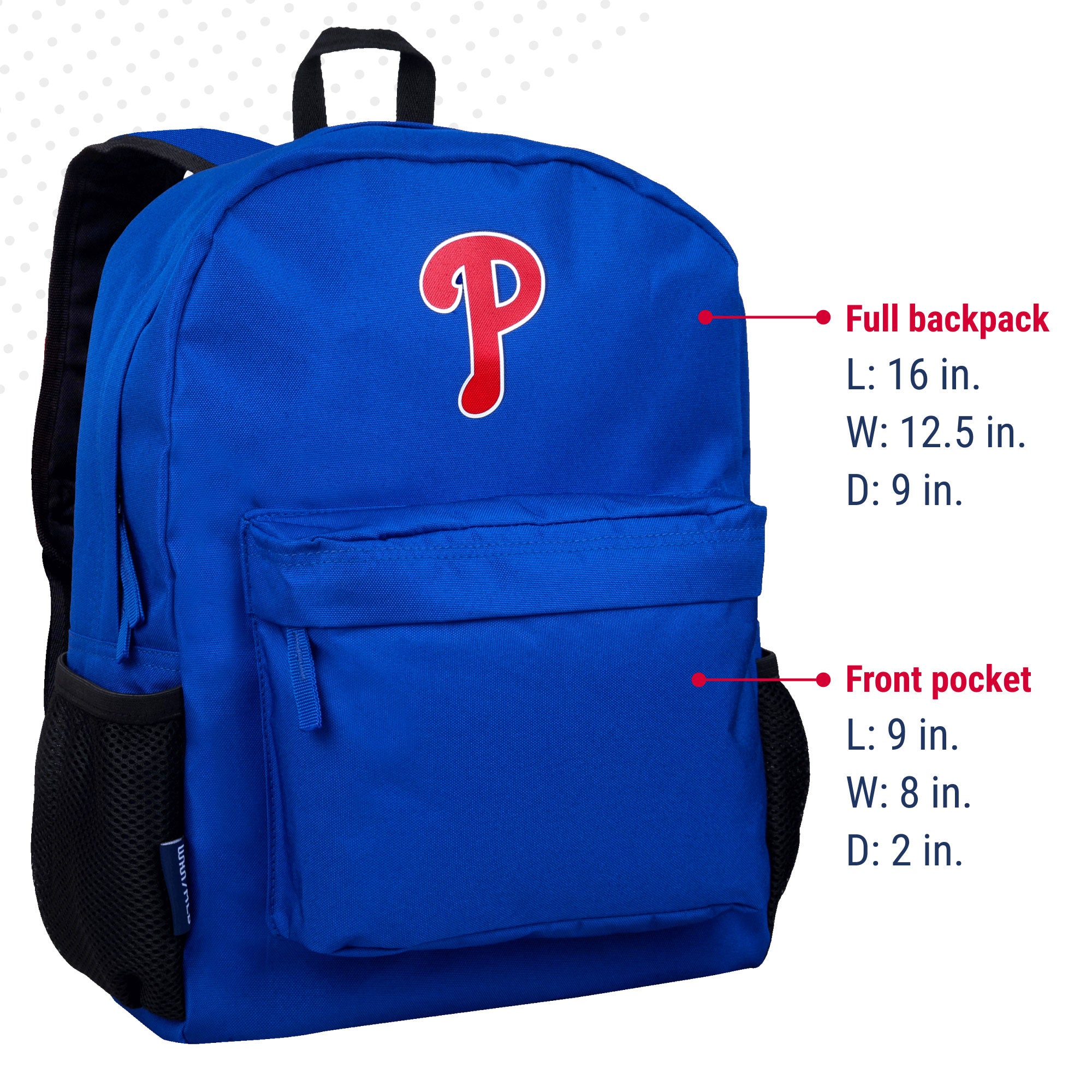 MLB 16 Inch Backpack