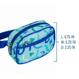 Confetti Blue Fanny Pack