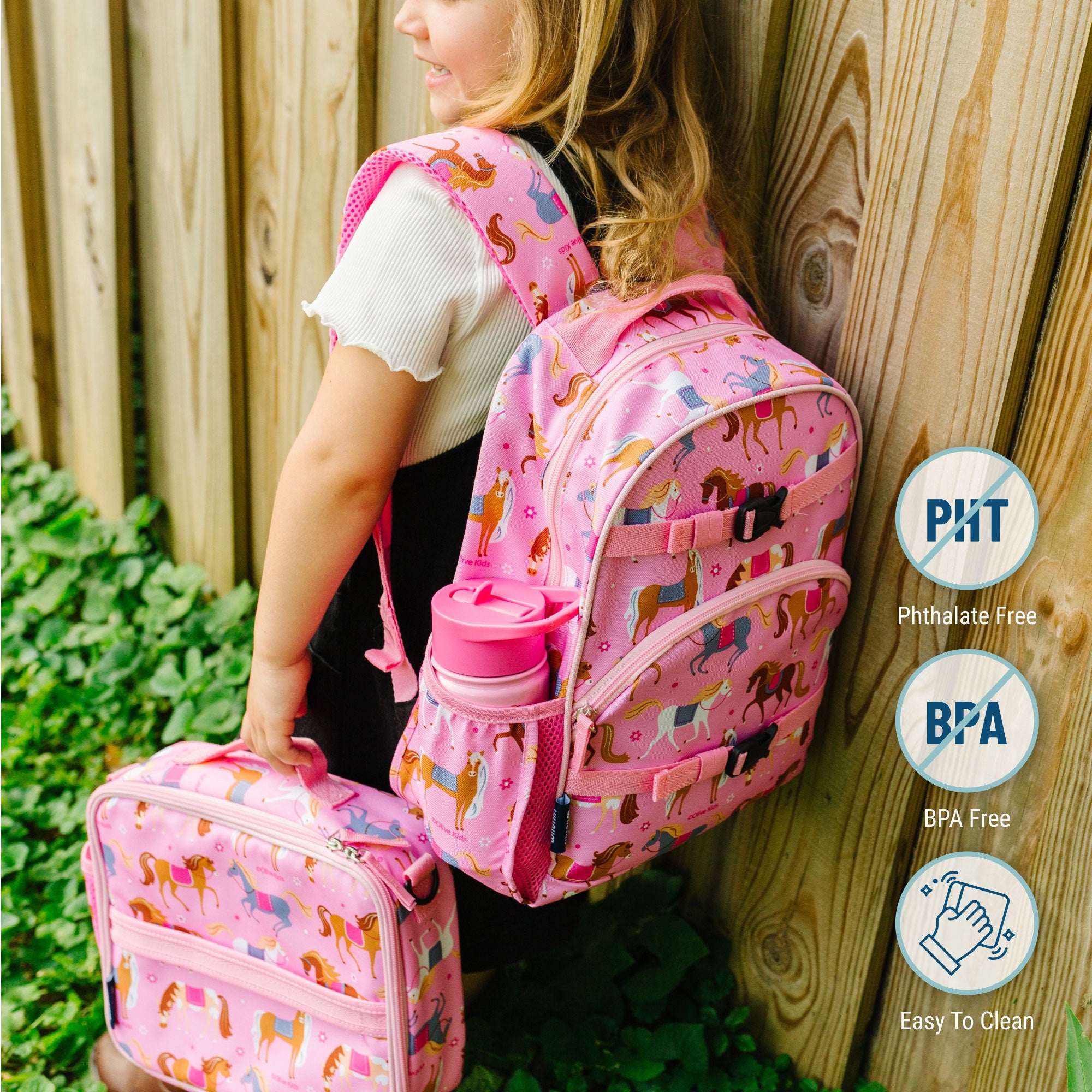 Wildkin Rodeo Backpack Horses ECO Backpack – Wildkin