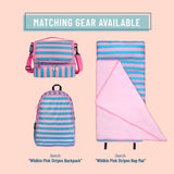 Pink Stripes Two Compartment Lunch Bag