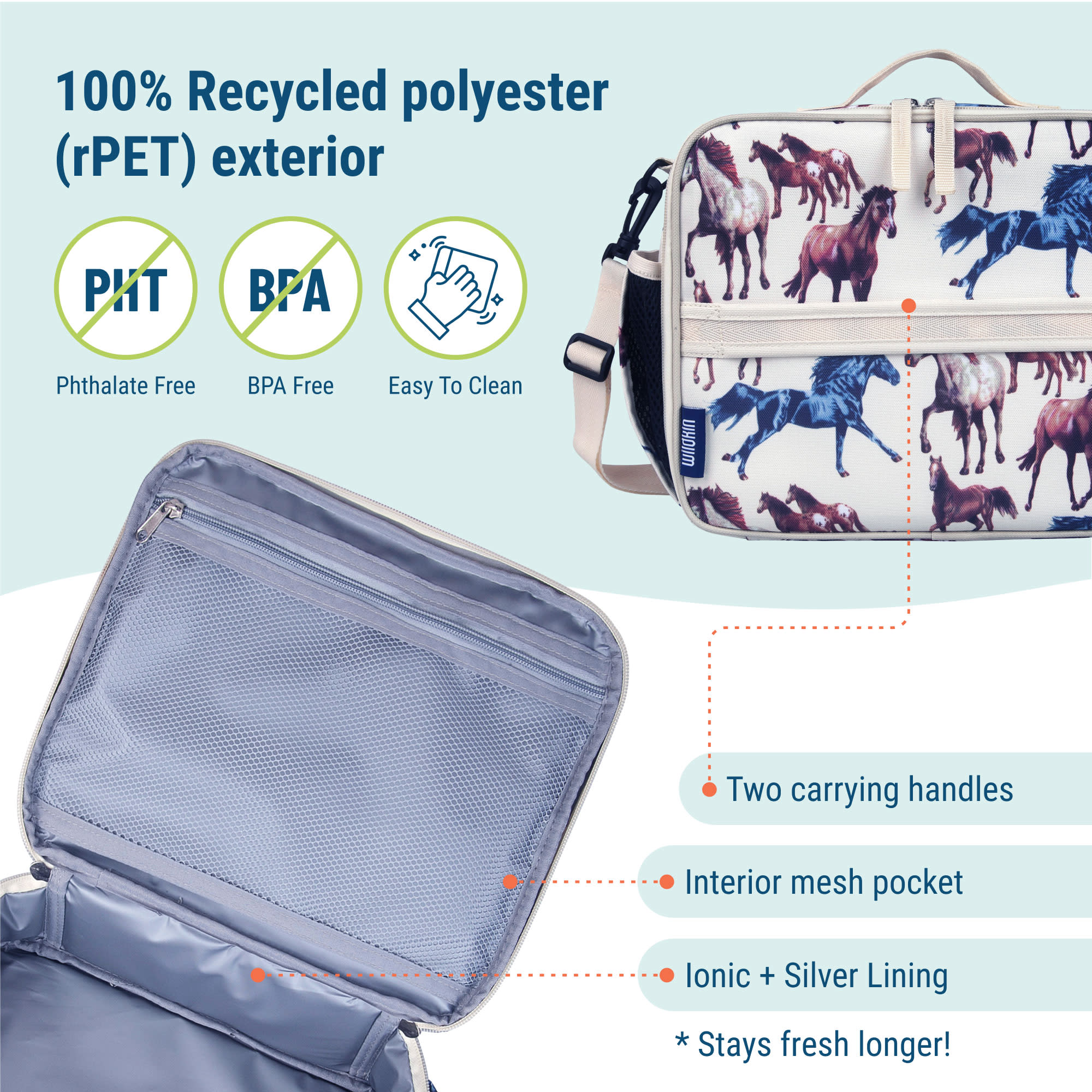 Horse Dreams ECO rPET Next Gen Lunch Box