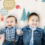 Large Play Mat - Woodland Rainbow