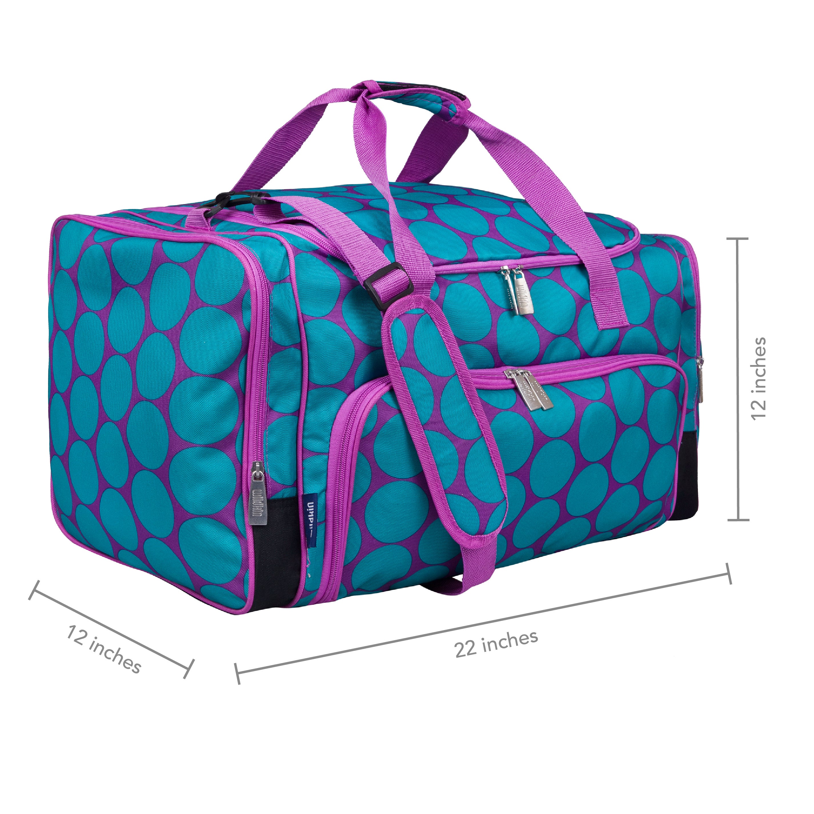 Big Dot Aqua Weekender Duffel Bag