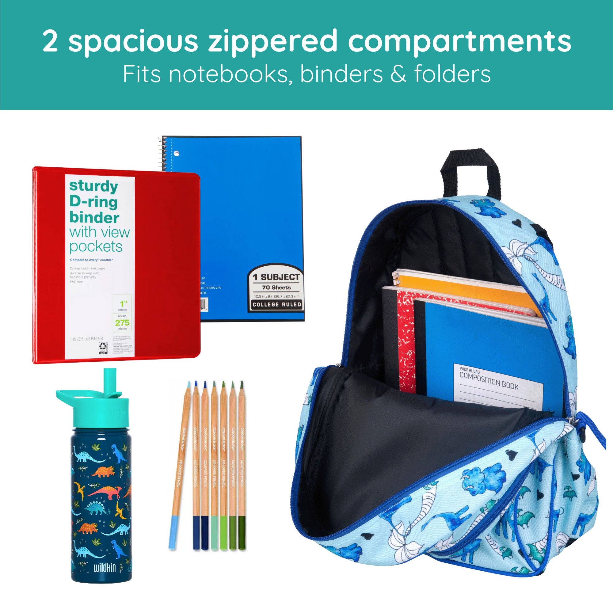 15 Inch Backpack - Boys