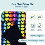 Rainbow Hearts Original Nap Mat