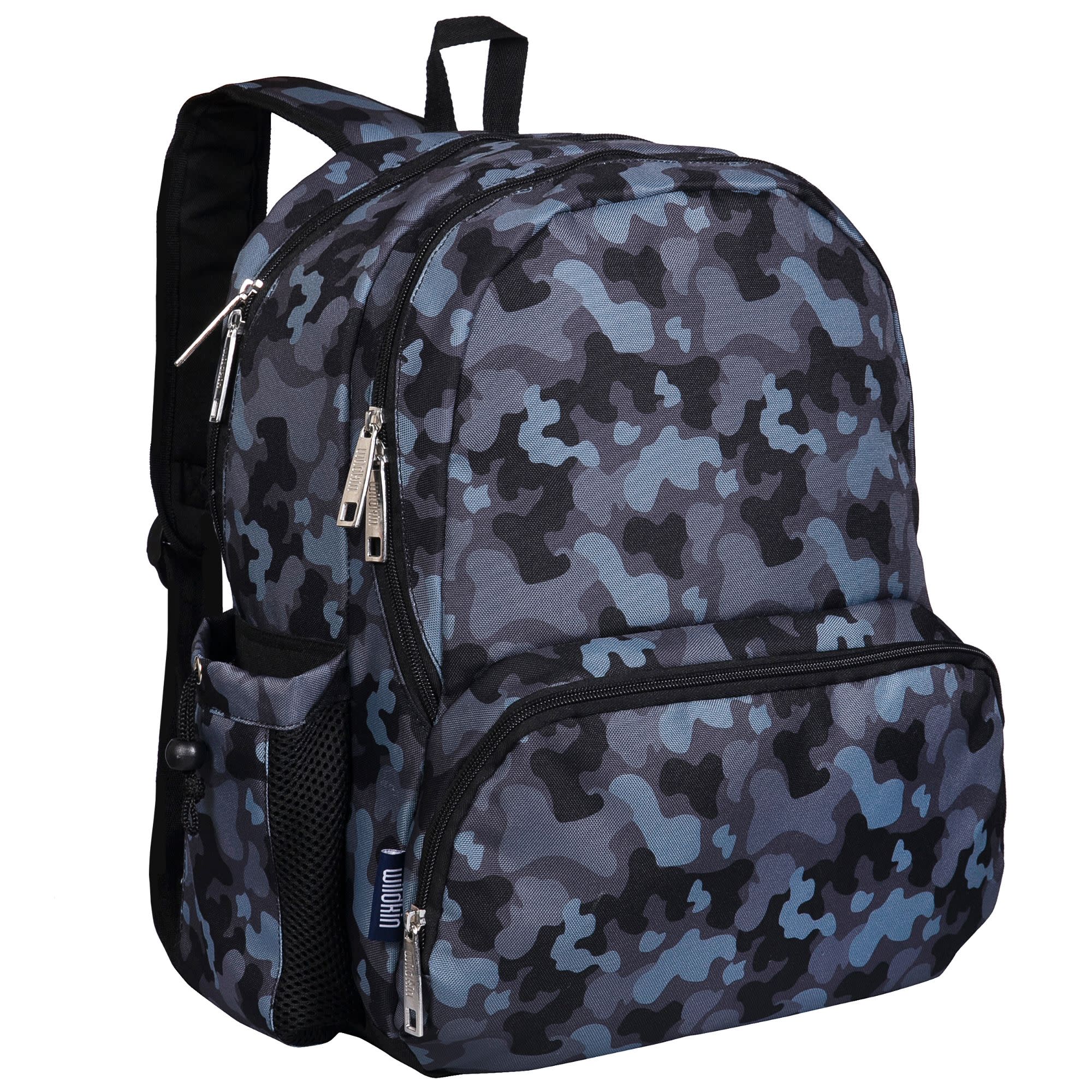 Black Camo 17 Inch Backpack