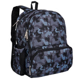 Black Camo 17 Inch Backpack