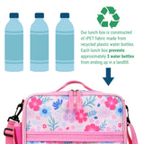 Pink Floral ECO rPET Next Gen Lunch Box