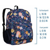 Wildflower Bloom 16 Inch Backpack