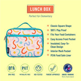 Confetti Peach Lunch Box