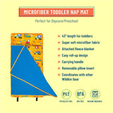 Under Construction Microfiber Toddler Nap Mat