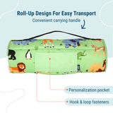 Wild Animals Microfiber Toddler Nap Mat