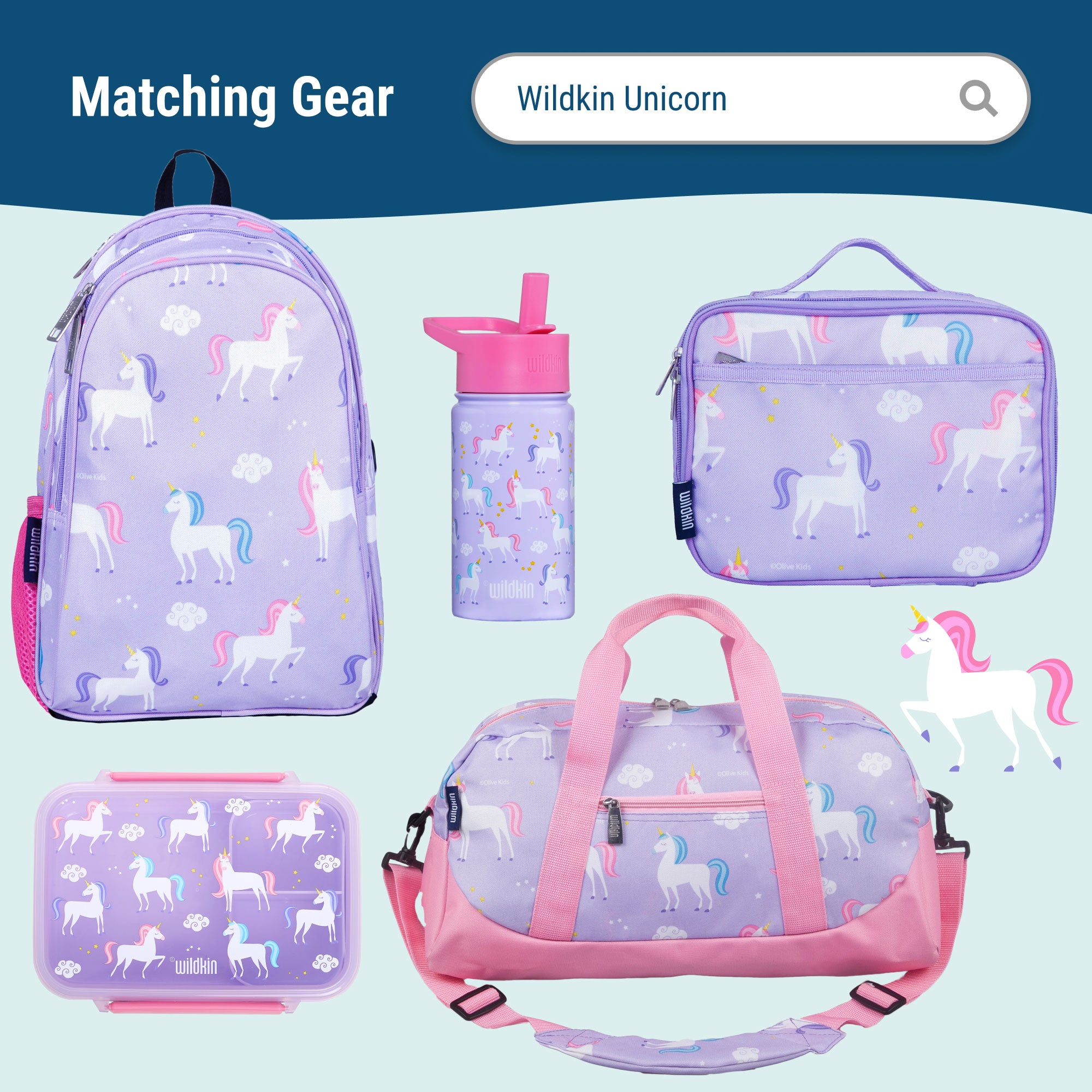 Unicorn Microfiber Toddler Nap Mat