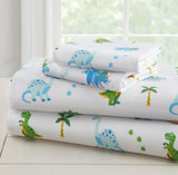 Dinosaur Land 100% Cotton Sheet Set