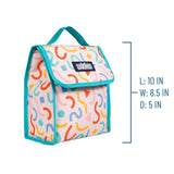 Confetti Peach Lunch Bag