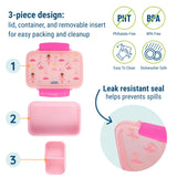 Ballerina Reusable Food Container Bento Box