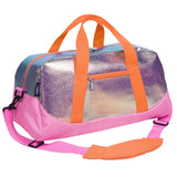 Orange Shimmer Overnighter Duffel Bag