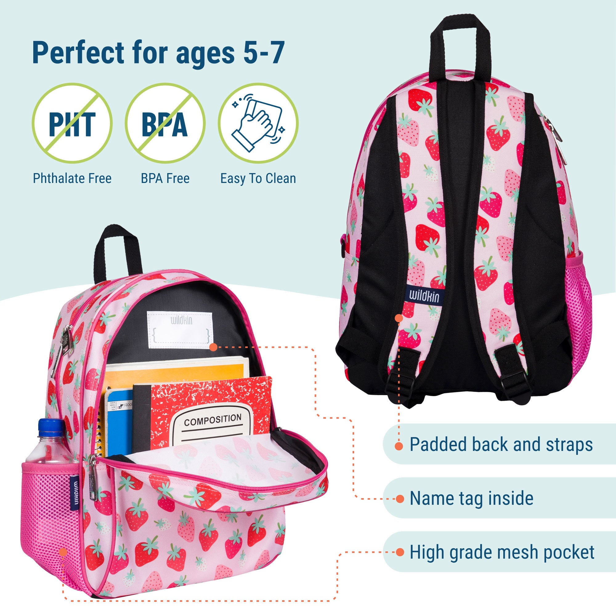 15 Inch Backpack - Girls