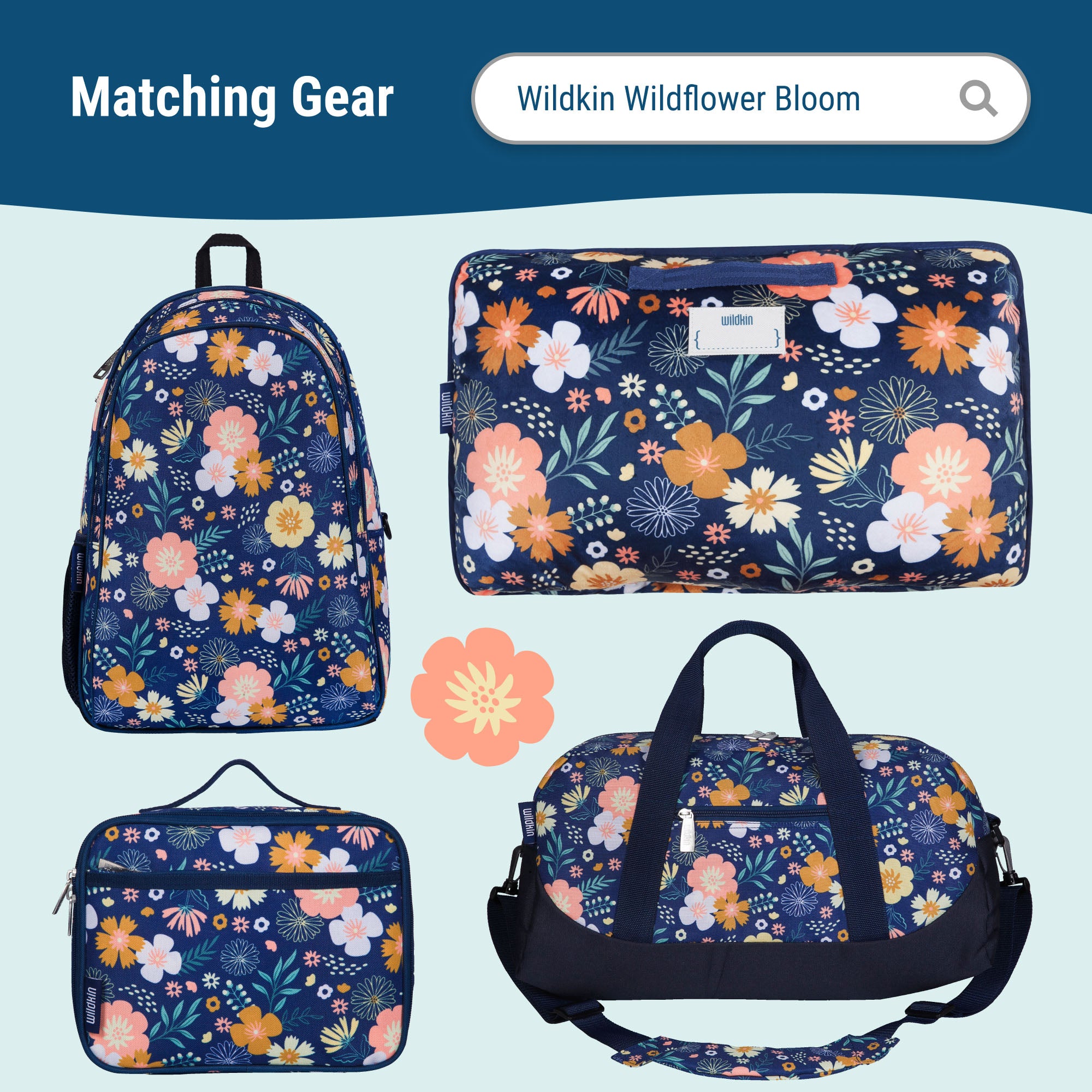Wildflower Bloom Steel Water Bottle