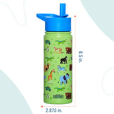 Wild Animals 18 oz Steel Water Bottle