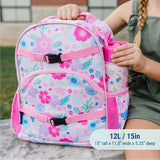 Pink Floral ECO rPET Next Gen Backpack - 12L