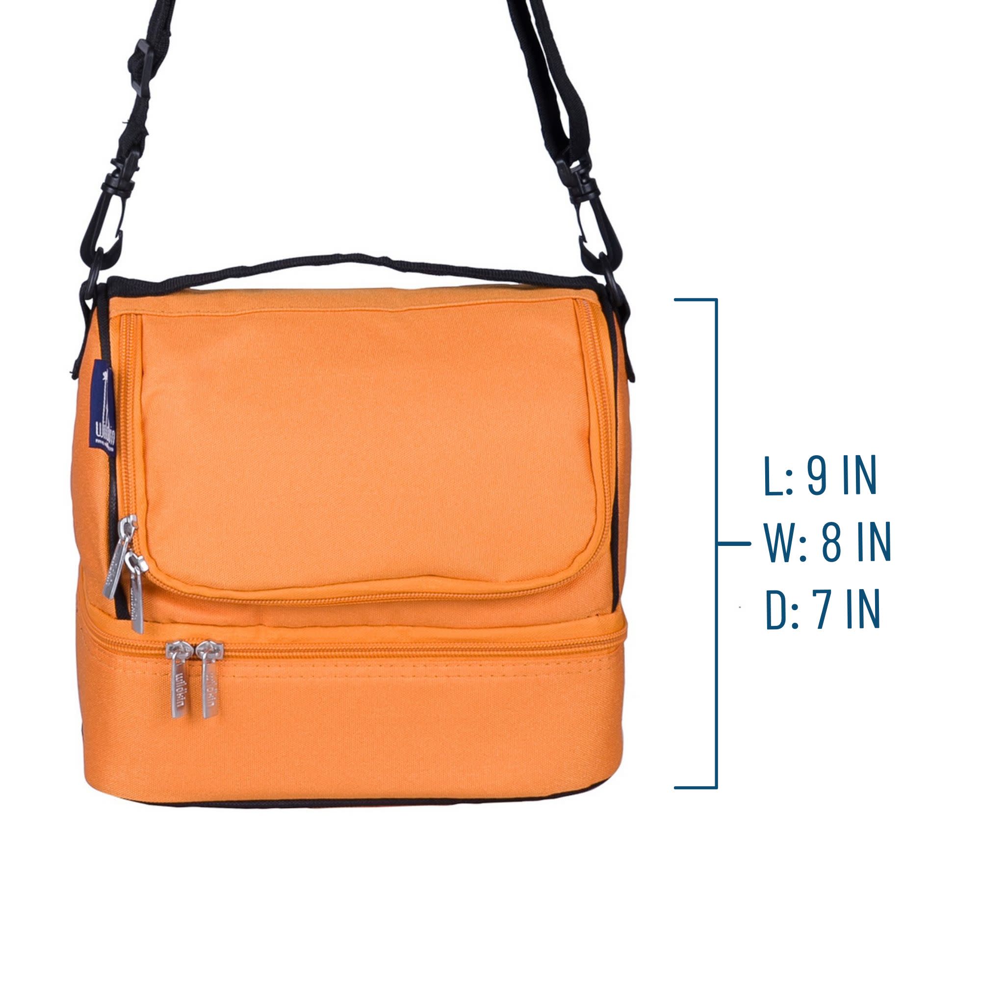 Bengal Orange Two Compartment Lunch Bag