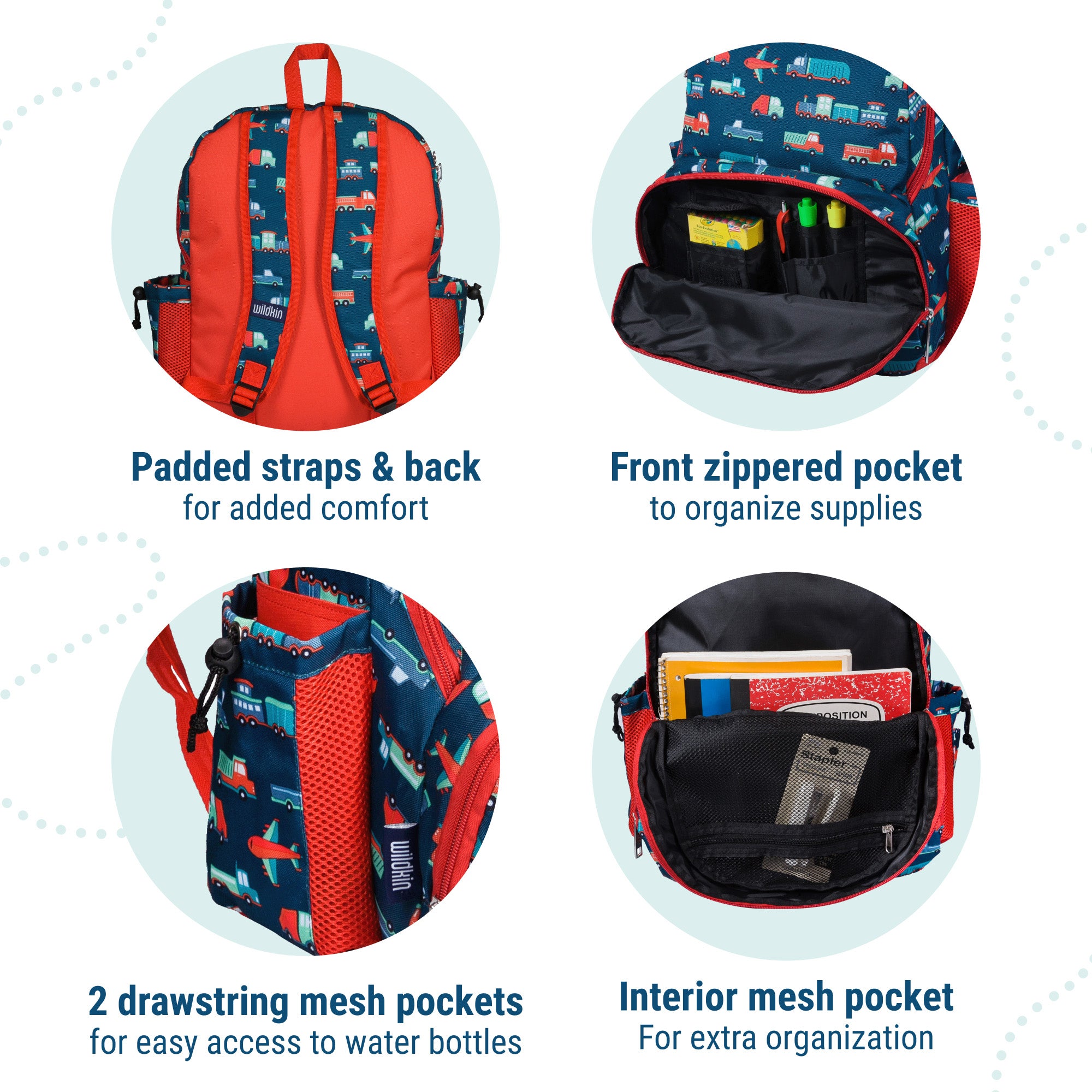 Transportation 17 inch Backpack