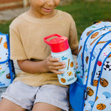 Game On 14 oz Steel Water Bottle