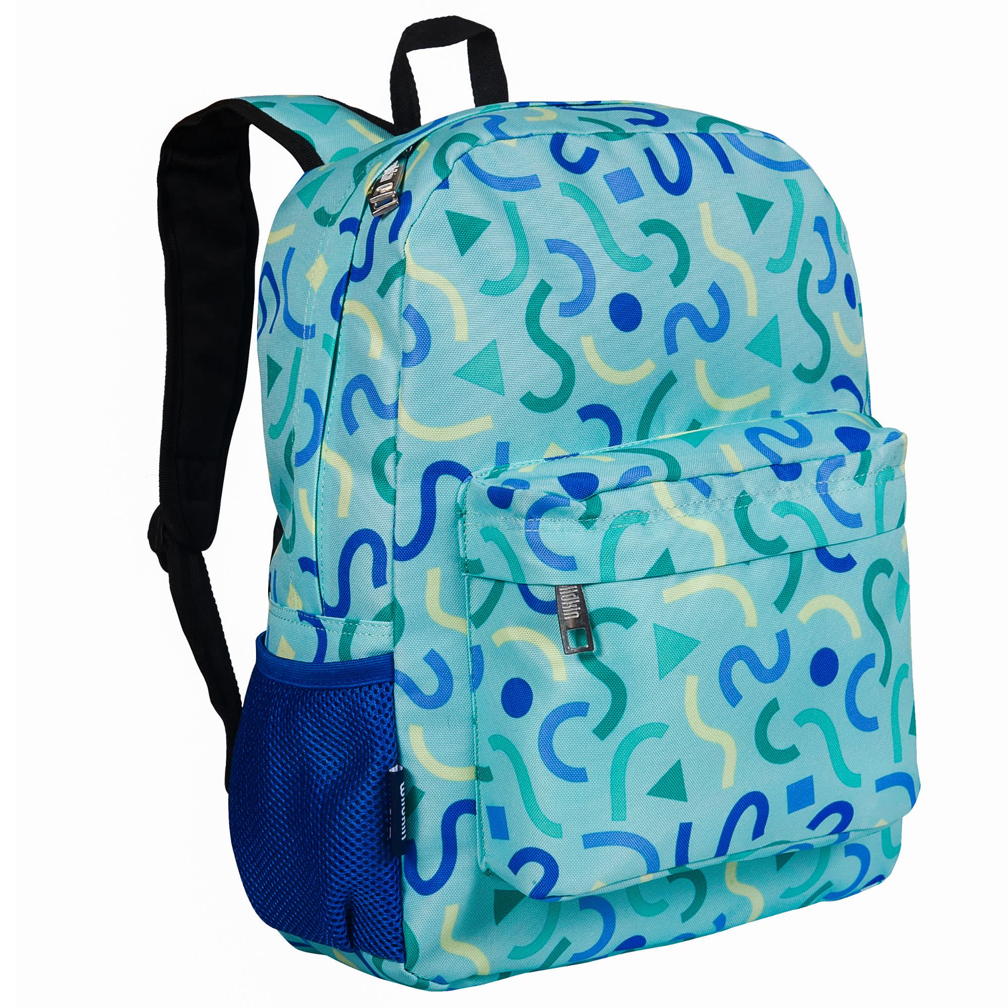 Confetti Blue 16 Inch Backpack