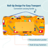 Under Construction Microfiber Kids Nap Mat