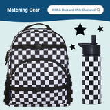 Black and White Checkered ECO Lunch Box