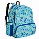 Confetti Blue 17 Inch Backpack