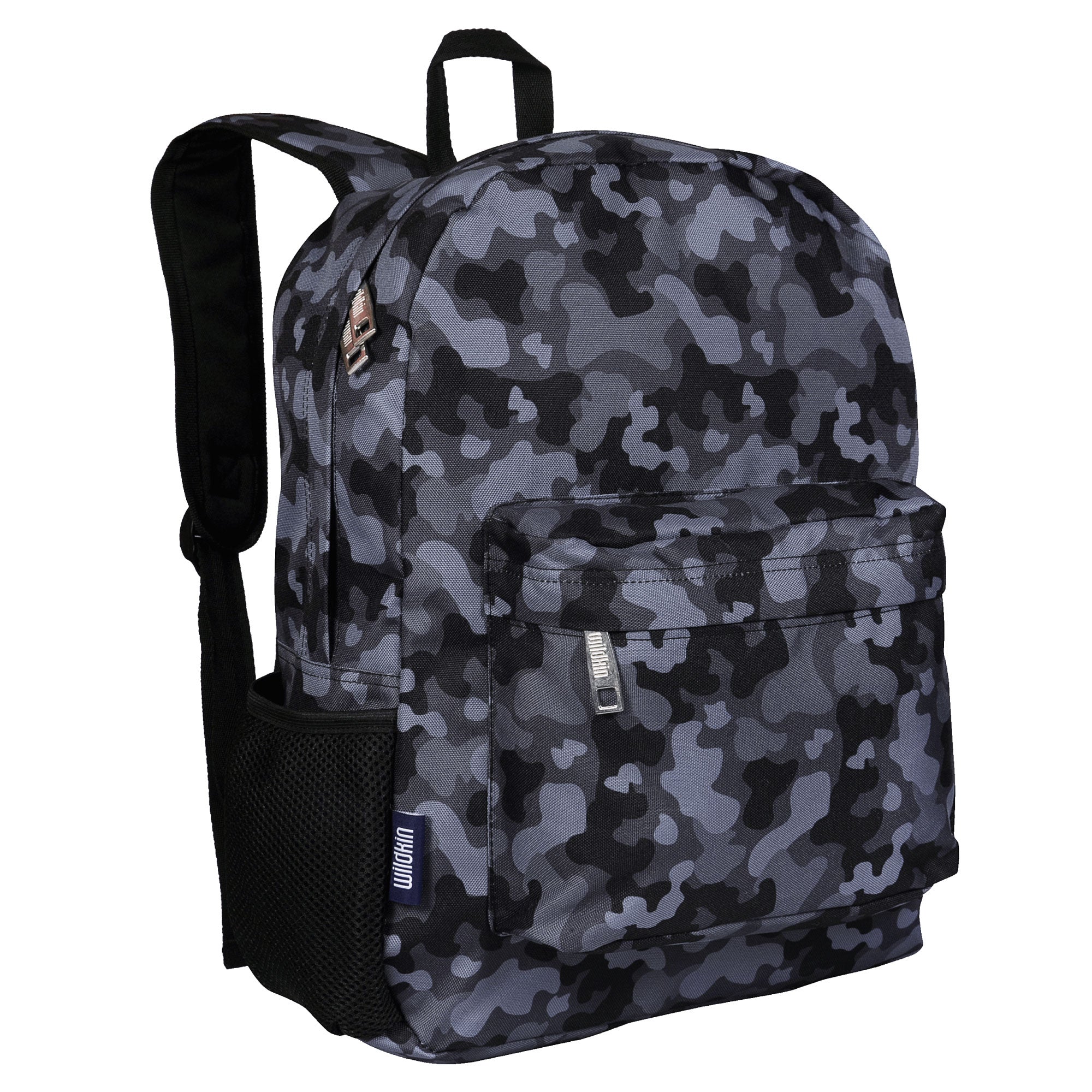 Black Camo 16 Inch Backpack