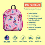 Groovy Mermaids 12 Inch Backpack