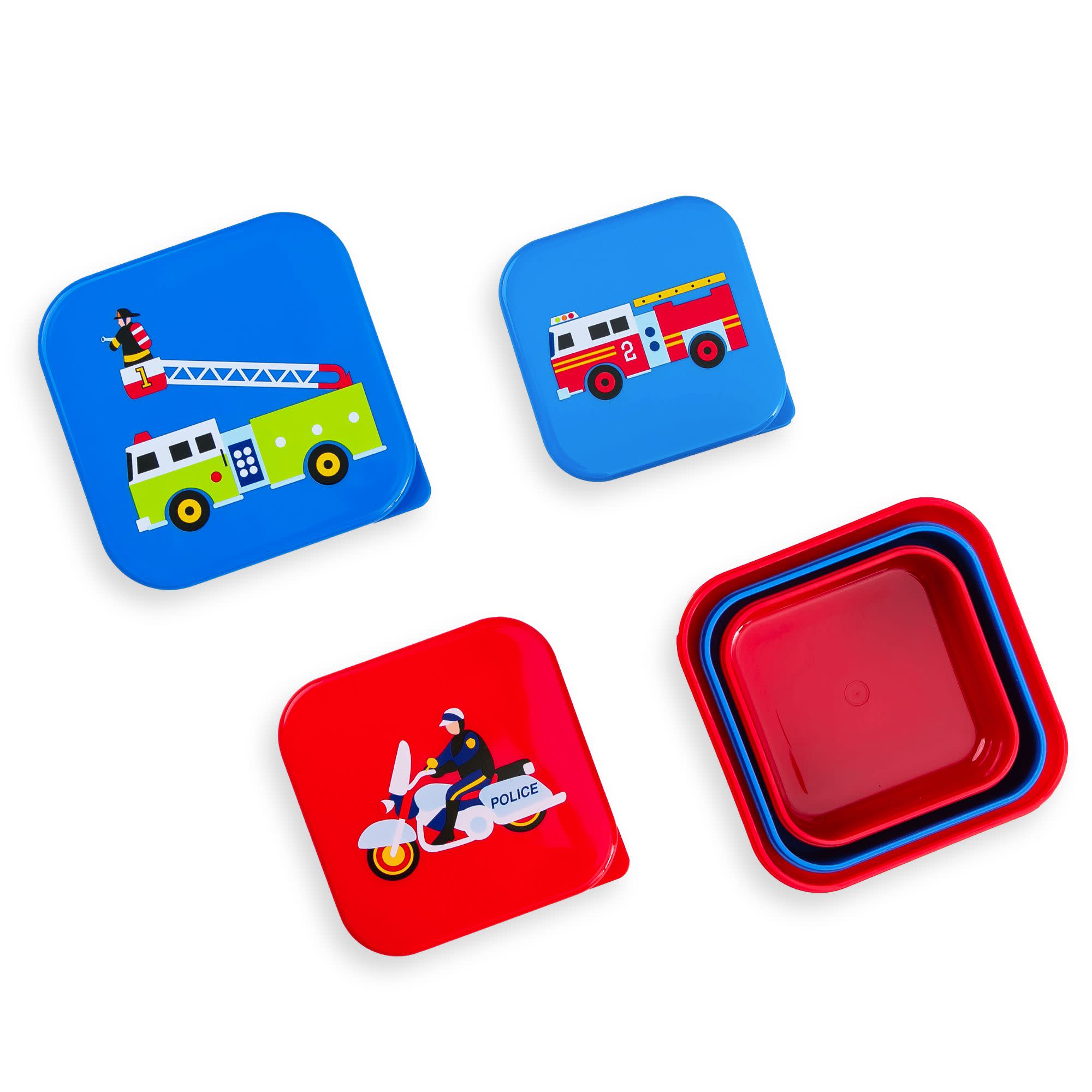 Heroes Nested Snack Containers