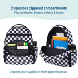 Black and White Checkered ECO rPET Next Gen Backpack - 12L