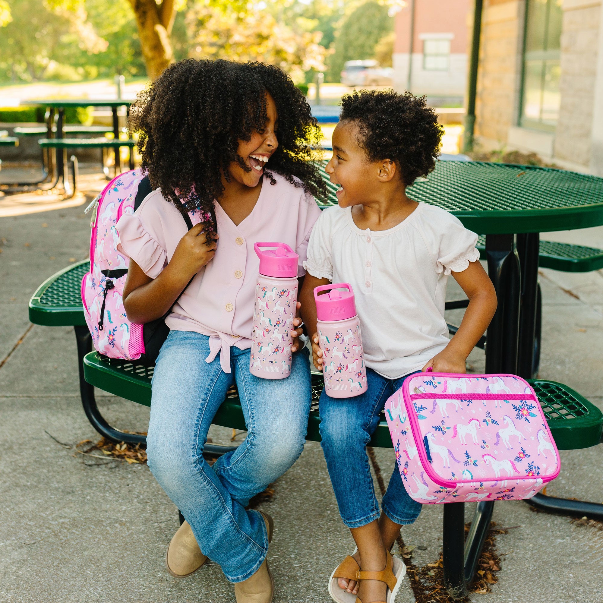 Magical Unicorns Steel Water Bottle