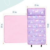 Unicorn Microfiber Toddler Nap Mat
