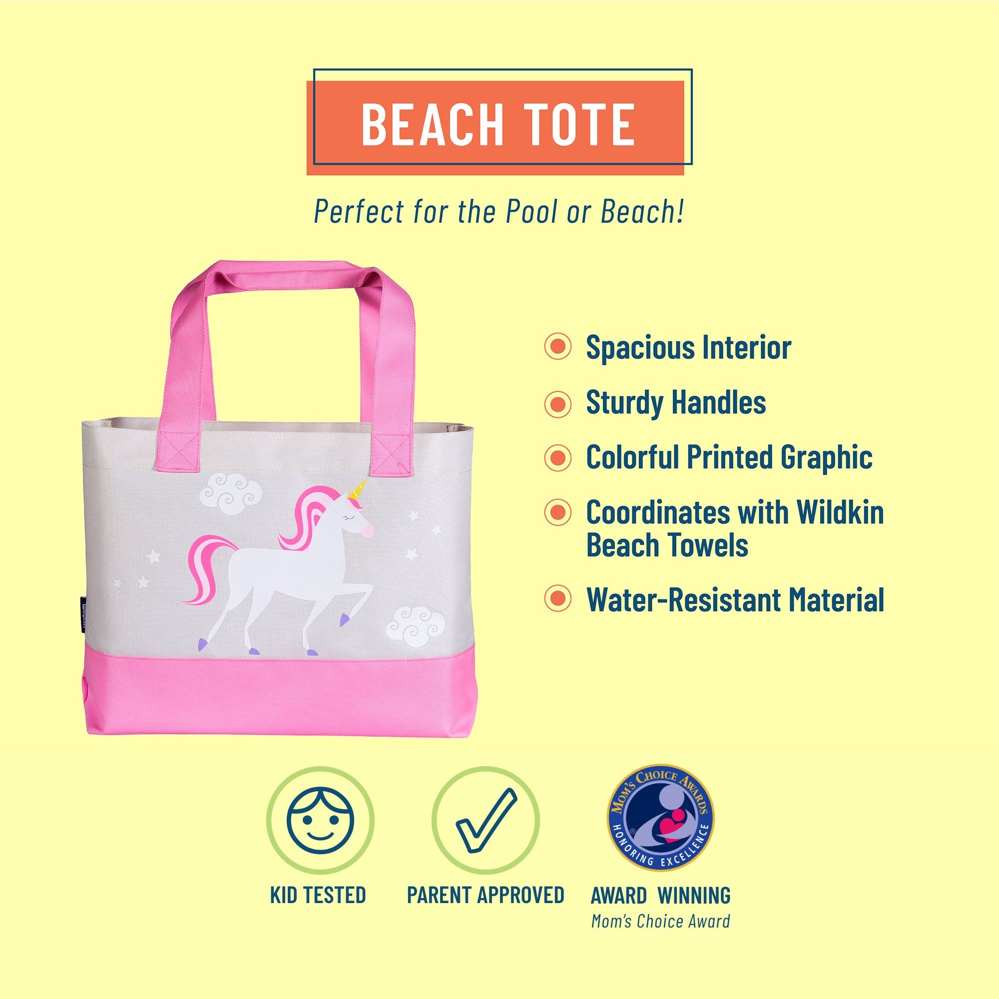 Unicorns Beach Tote