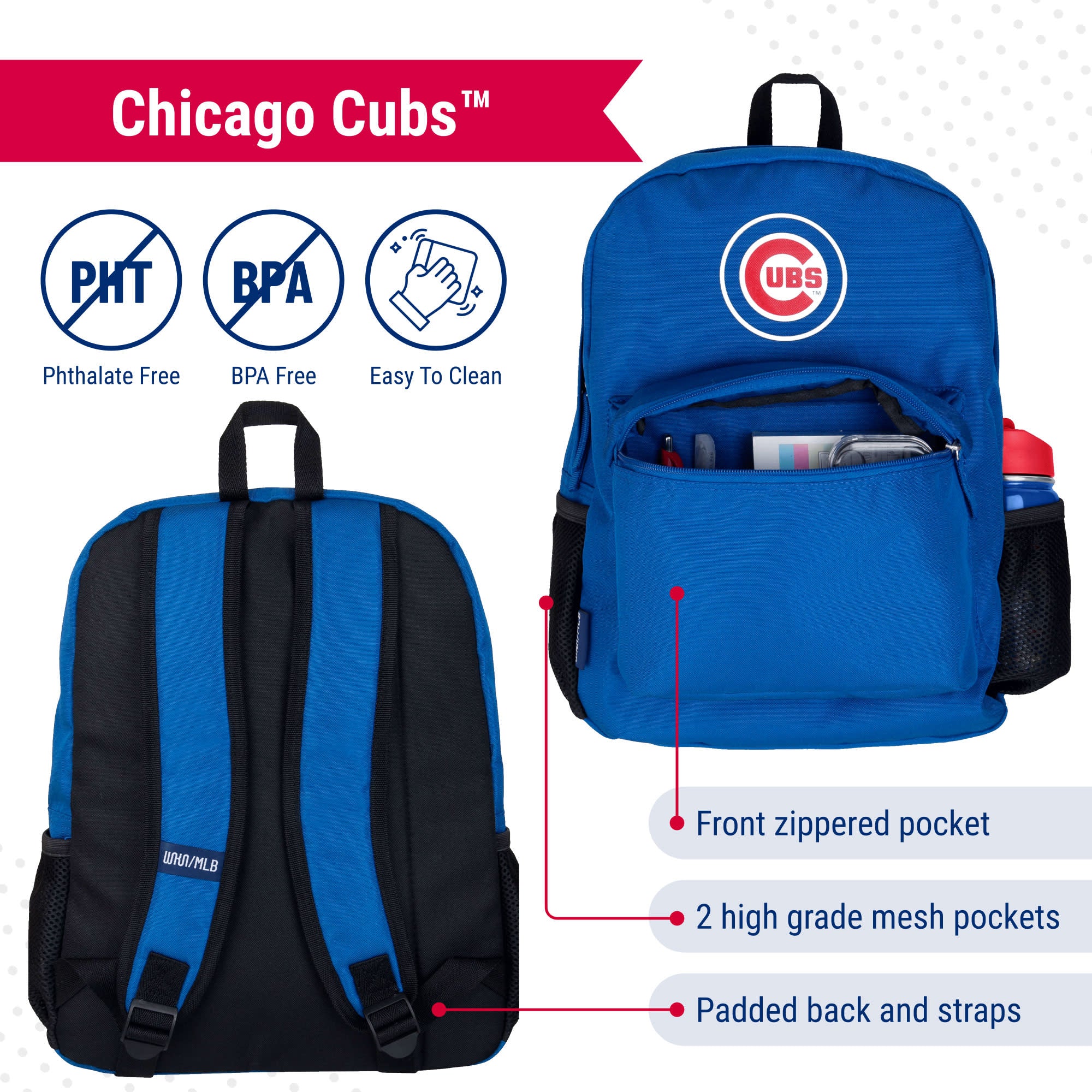 Chicago Cubs™ 16 Inch Backpack