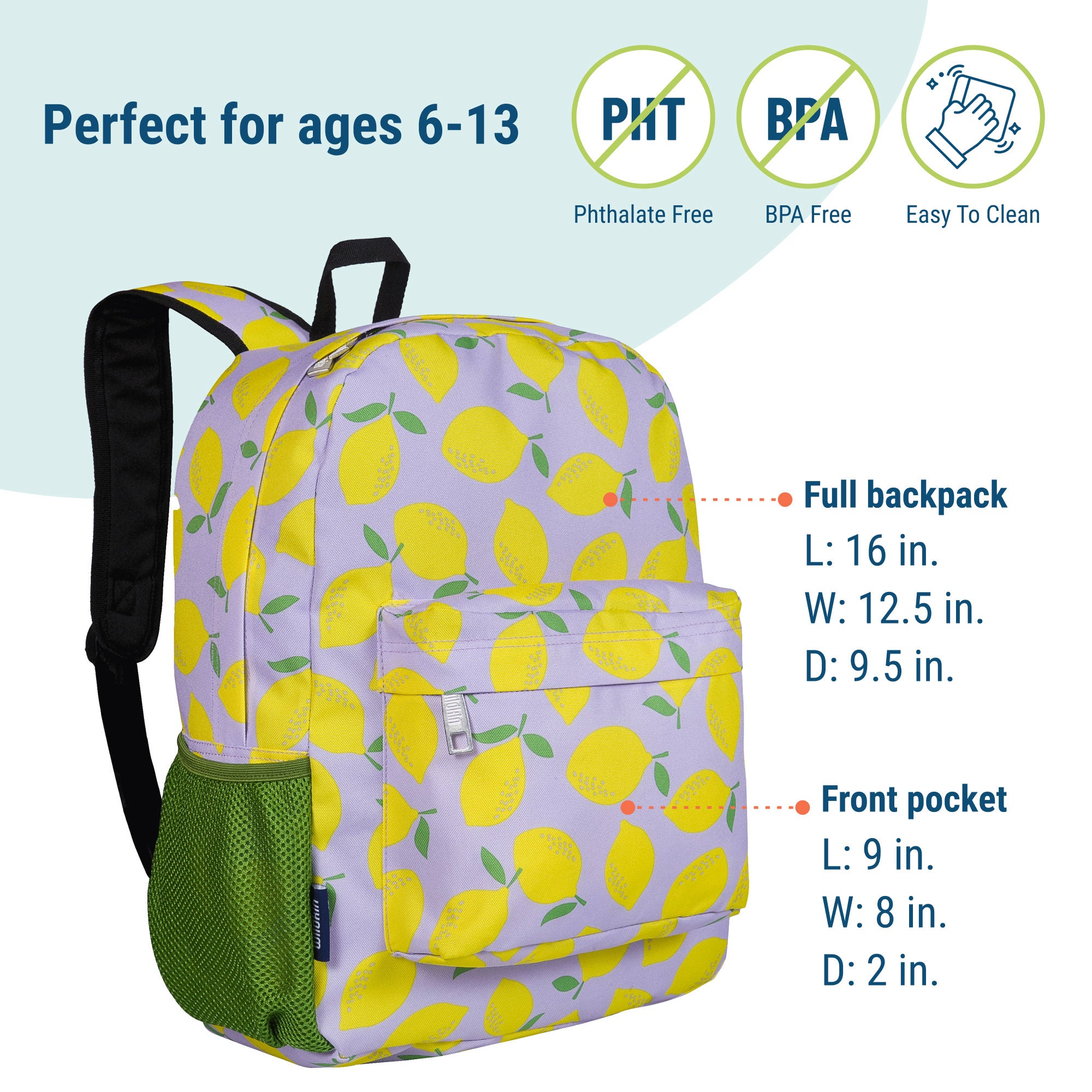 Lilac Lemonade 16 Inch Backpack