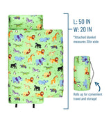 Wild Animals Microfiber Kids Nap Mat