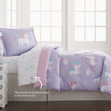 Unicorn 100% Cotton Percale Sheet Set